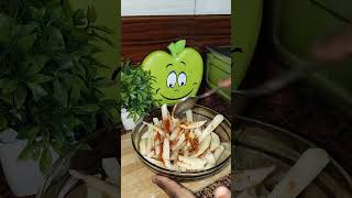 Peri peri french fries 😊 😋trending food cooking indiansnack [upl. by Aikemit]