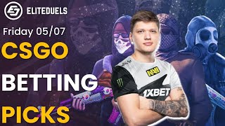 CSGO Betting Picks BET365 GGBET ESports Bets Friday May 7th [upl. by Deutsch]