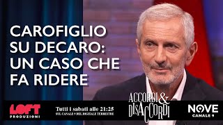 Carofiglio su Decaro un caso che fa ridere [upl. by Silvio871]