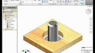 Autodesk Inventor Link Parameters Between Two Part Files [upl. by Anayk5]