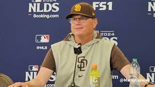 Mike Shildt responds to Dave Roberts saying Manny Machado tried to hit him [upl. by Venu]