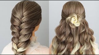 TOP 3 Cute And Easy Hairstyle For Ladies  Daily Hairstyles For Long Hair For College [upl. by Akinohs]