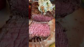 Medium Filet Mignon cooked on a griddle [upl. by Nylirej]