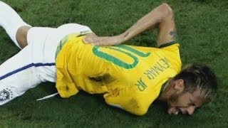 Brazil striker Neymar out of World Cup after back injury [upl. by Geffner]