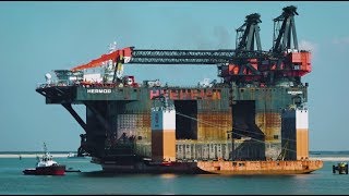 Dockwise Vanguard loading Hermod [upl. by Tennos]