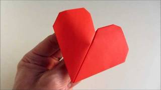 Origami Beating Heart In Action [upl. by Eerol]