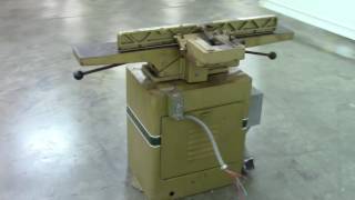 Powermatic Model 50 Wood Jointer b5666 [upl. by Trevorr346]