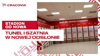 TUNEL I SZATNIA W NOWEJ ODSŁONIE  Kolejne zmiany na stadionie  STADION OD NOWA [upl. by Amalee]