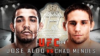 UFC 179 Jose Aldo vs Chad Mendes Featherweight Title UFC 179 Fight [upl. by Abercromby]