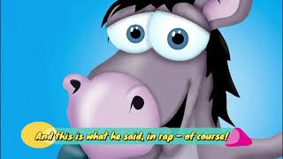 Balaams Talking Donkey Bible Story  A fun Animal Bible Story Song for Children [upl. by Kyriako]