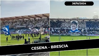 quotUn gemellaggio tra le tifoserie che va oltre linimmaginabilequot  Cesena  Brescia 26102024 [upl. by Negem]