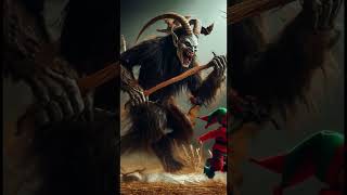 Krampus Chases The Elf 🎅 [upl. by Nnayd]