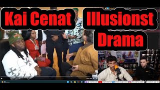 Kai Cenat Magician Drama with Guest Austinshow [upl. by Anayrb460]