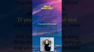 Mariah Carey  Hero Lyrics shorts [upl. by Armanda]