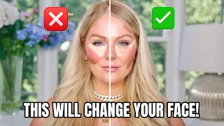 HOW TO LIFT amp SCULPT YOUR FACE INSTANTLY no fillerssurgery needed  KELLY STRACK [upl. by Ruzich]