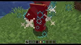 Minecraft Scythe custom item [upl. by Tekcirk352]