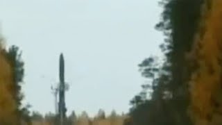 Russia testlaunches RS24 Yars intercontinental ballistic missile [upl. by Seamus]