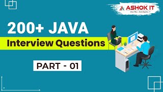 Frequently Asked Core Java Interview Questions For Freshers  Part  1  Ashok IT [upl. by Murtagh448]