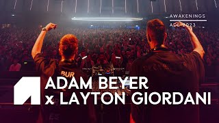 Adam Beyer x Layton Giordani  Awakenings x Drumcode ADE 2023 [upl. by Noivart]