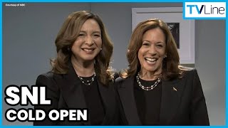 SNL Kamala Harris amp Maya Rudolph Cold Open Cameo [upl. by O'Shee]