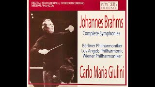 Brahms Symphony No 2  Giulini  브람스 교향곡 2번  쥴리니 [upl. by Fabriane373]