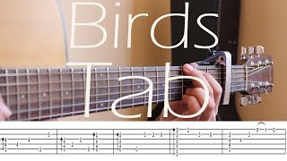 Imagine Dragons  Birds  Fingerstyle Guitar TAB Tutorial [upl. by Berliner]