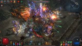 Autobomber 72mana recoup 48life recoup Selfdestruct cwdt Path of Exile 323 [upl. by Ennaer]