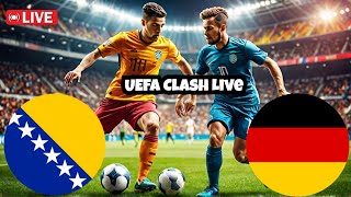 BosniaHerzegovina vs Germany LIVE UEFA Nations League Match 2024 [upl. by Tristis206]