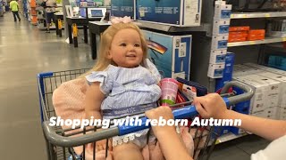 Shopping for Reborn Autumn from Pumpkin Doodle Babies [upl. by Matteo]