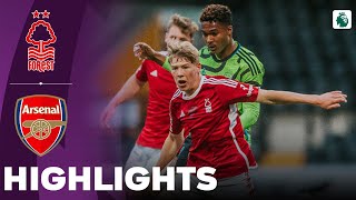 Arsenal vs Nottingham Forest  U21 Premier League 2  Highlights 28082023 [upl. by Arbe]