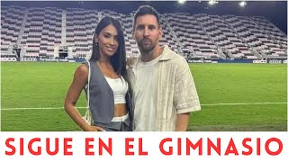 Messi mostró en redes cómo está su tobillo después de la grave lesión [upl. by Gelman]