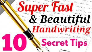 HOW TO IMPROVE YOUR HANDWRITING FAST  10 Best Tips for Beautiful Handwriting  With simple tricks [upl. by Nibor]