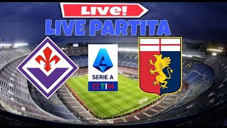 FIORENTINA vs GENOA  DIRETTA LIVE  SERIE A 31° GIORNATA [upl. by Coryden]