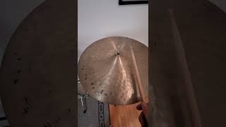 20quot Zildjian K Constantinople Medium Thin High Left one modified right one stock [upl. by Aminta]