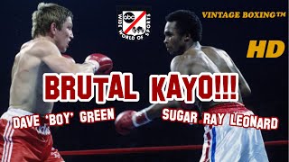 Sugar Ray Leonard vs Davey Boy Green ABC 1080p 60fps HD [upl. by Ahseken]