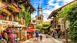 Yvoire  The Most Charming Medieval Village of France  The Most Beautiful Flowered Villages [upl. by Isahella]