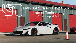 G2 Motorsports Park  Marks Honda NSX Type S NC2  How Much Tech Is Too Much  NSXPO 2024 [upl. by Fidole]