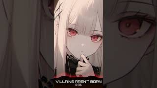 Nightcore – Villains Arent Born Theyre Made  PEGGY  Topic [upl. by Dnomal862]