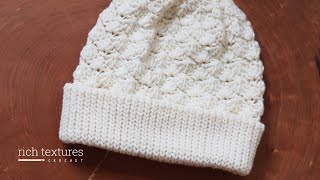 Brighton Beanie Crochet Pattern [upl. by Cain]