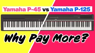 Yamaha P45 P71 vs Yamaha P125  Owner Review amp Performance Demo [upl. by Nitaj]