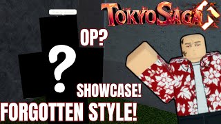 SHOWCASING THE MOST FORGOTTEN STYLE IN TOKYO SAGA OP  Roblox [upl. by Stutzman492]