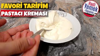 🍰 EN İYİ PASTACI KREMASI TARİFİ  PASTA KREMASI TARİFİ  PASTACI KREMASI NASIL YAPILIR [upl. by Rorke]