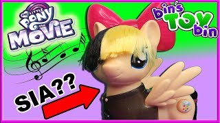 SIA AS A PONY  Singing Songbird Serenade Toy from My Little Pony The Movie [upl. by Kwei]