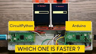 Arduino VS CircuitPython Speed Comparison [upl. by Cordey]