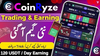 Coinryze Earning App New Game Red amp Green  Coinryze Trading Signal Group [upl. by Hanad]