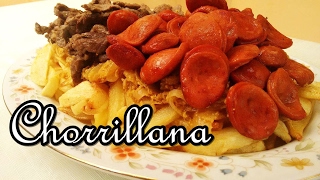 Como fazer Chorrillana Receita Chilena 250 por Fernando Couto [upl. by Ramo]