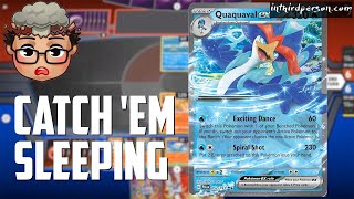 Quaquaval ex is a secretly good rogue deck  Pokemon TCG Deck List  Matches [upl. by Ramo]