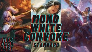 Flash and convoke Duskmourn Standard Mono White Convoke MTG Arena [upl. by Mike]