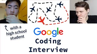 Google Coding Interview With A High School Student [upl. by Vish]