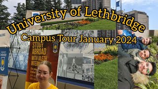 University of Lethbridge Campus Tour 2024  New Student Orientation  UofL  Canada Life [upl. by Maude]